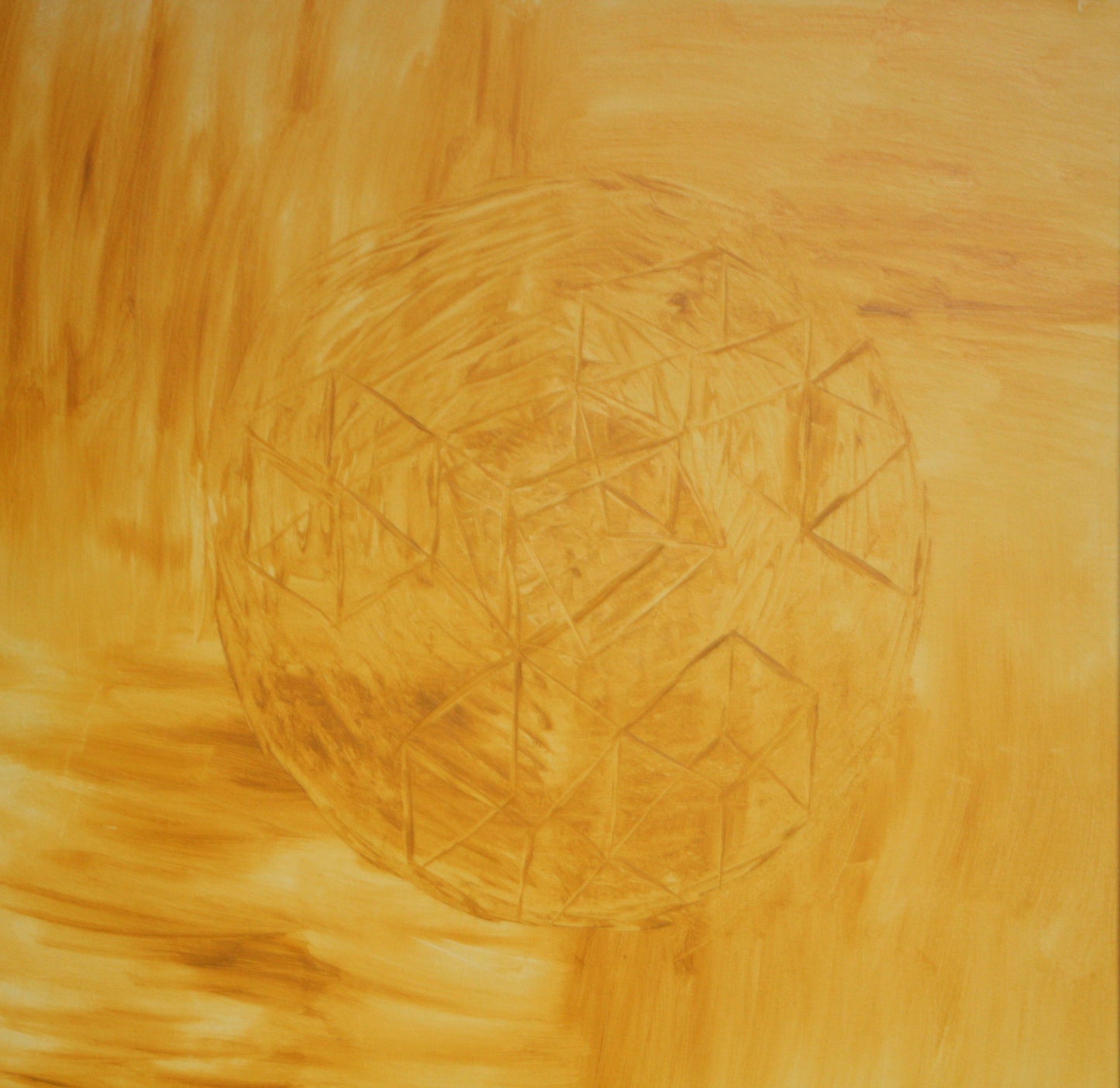 A Study of the Colour Yellow 26*26 in.